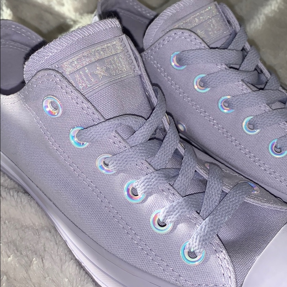 Purple Lavender Glitter  All Star Converse 💜☂️✔️